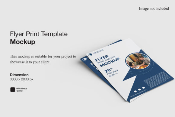 Download Flyer Print Template Mockup - Template Collection