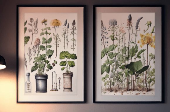 Download Vintage Botanical Illustration Collectio - Botanical Collection