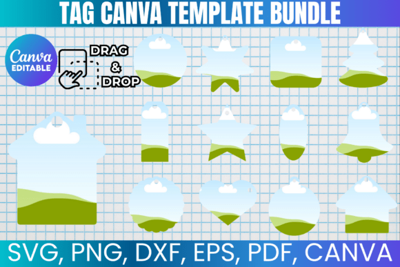 Download Tag Canva Frame Editable Template - Template Collection